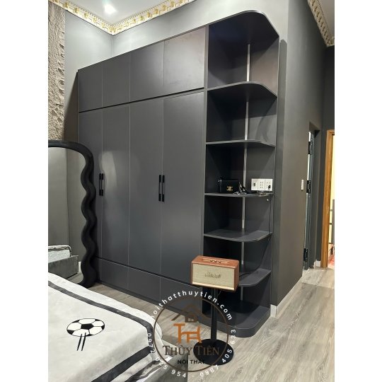 Tổng hợp mẫu tủ quần áo gỗ MDF cho khách tham khảo ạ