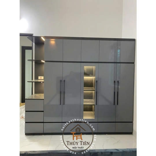 Tổng hợp mẫu tủ quần áo gỗ MDF cho khách tham khảo ạ