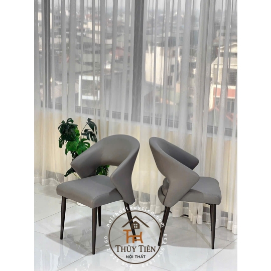 Ghế SIPLUS hàng nhập khẩu cao cấp bọc da PU chống mèo cào, ghế đôn ngồi trang điểm
