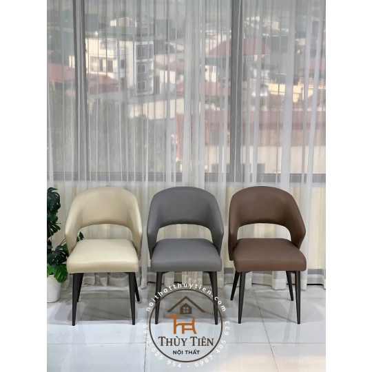 Ghế SIPLUS hàng nhập khẩu cao cấp bọc da PU chống mèo cào, ghế đôn ngồi trang điểm