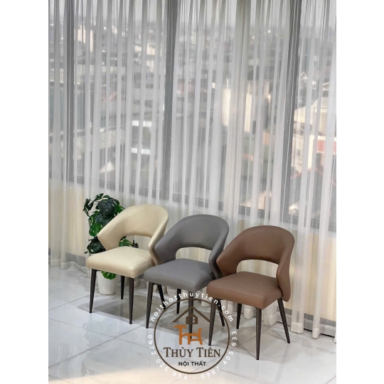 Ghế SIPLUS hàng nhập khẩu cao cấp bọc da PU chống mèo cào, ghế đôn ngồi trang điểm