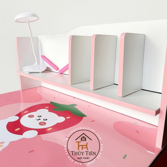 Bộ bàn học (bàn + ghế) cho bé (có thể nâng hạ- 001)