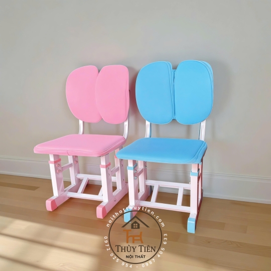 Bộ bàn học (bàn + ghế) cho bé (có thể nâng hạ chiều cao)