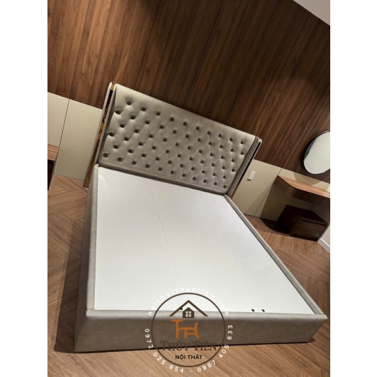 Giường bọc da giá tận xưởng