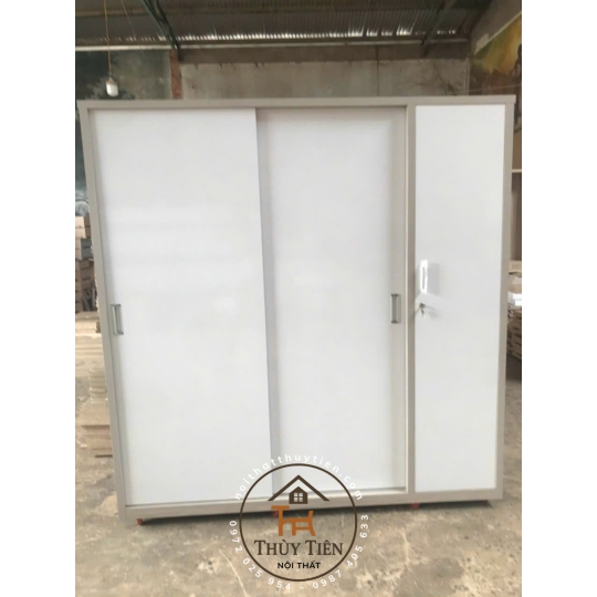 Mẫu tủ quần áo MDF lõi xanh toàn bộ chống ẩm giá tận xưởng