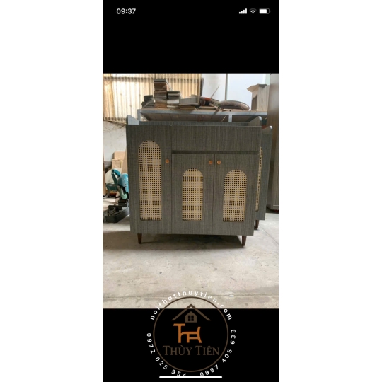 Tủ dép Mdf lõi xanh toàn bộ chống ẩm 