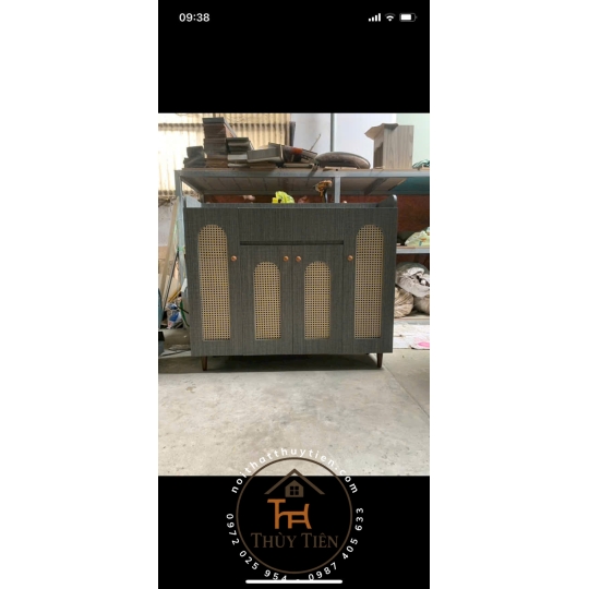 Tủ dép Mdf lõi xanh toàn bộ chống ẩm 