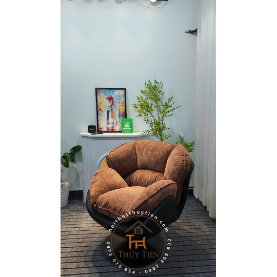 Ghế thư giãn nhập khẩu xoay 360 độ