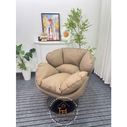 Ghế thư giãn nhập khẩu xoay 360 độ