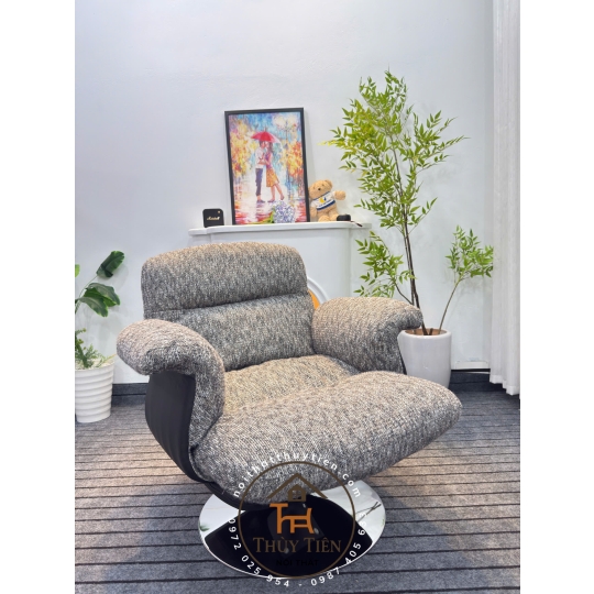 Ghế Bành Form Tròn – Ghế Ngồi Thư Giãn Decor Phòng Khách Sang Trọng
