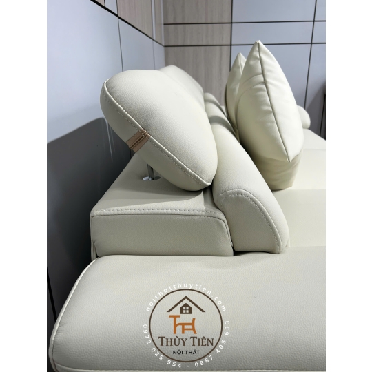 Mẫu sofa  2m2 màu da chống mực chống xước  cho khách iu ạ 
