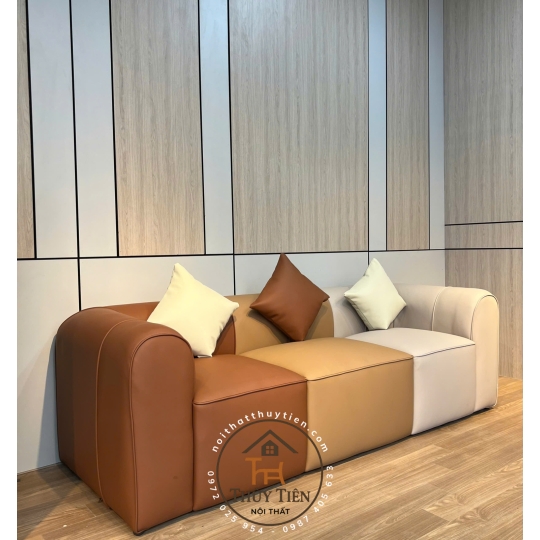 Sofa 3 màu em phối theo yêu cầu khách