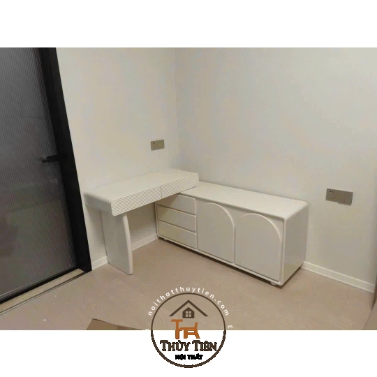 Tủ kệ decor hàng sơn 2k đẹp chuẩn nhé khách iu oi 🥰😍 Cốt xanh cốt nâu e có hết ạ 🤩