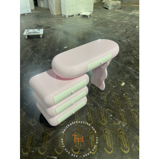 Tủ kệ decor hàng sơn 2k đẹp chuẩn nhé khách iu oi 🥰😍 Cốt xanh cốt nâu e có hết ạ 🤩