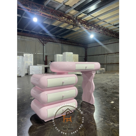 Tủ kệ decor hàng sơn 2k đẹp chuẩn nhé khách iu oi 🥰😍 Cốt xanh cốt nâu e có hết ạ 🤩