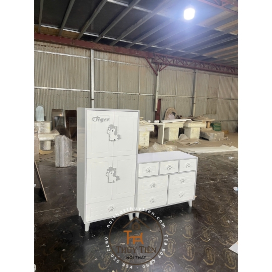 Mẫu tủ trẻ em hàng sơn 2k mọi người yên tâm về chất lượng 